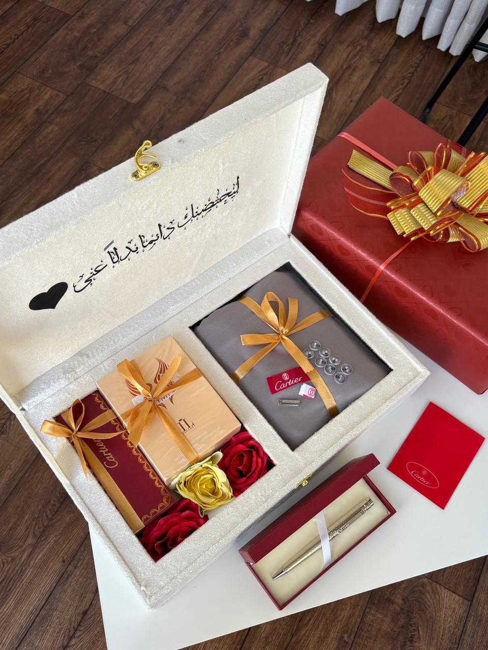 هدايا العيد للزوج – بوكس كارتير رجالي فاخر بتغليف راقٍ