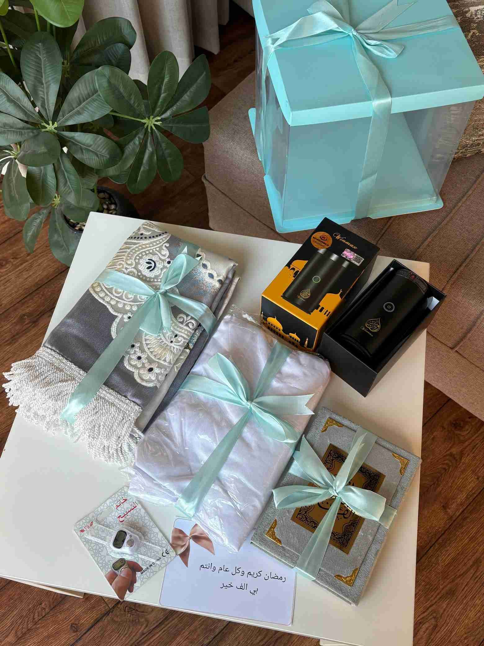 بوكس صلاة نسائي رمضاني – طقم عبادة أنيق بتغليف فاخر